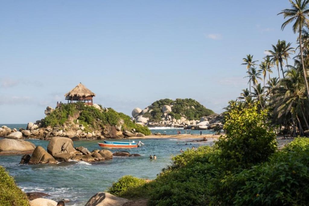 Colibri Parque Tayrona Dentro Del Parque Nacional Tayrona Bed & Breakfast El Zaino Exterior foto